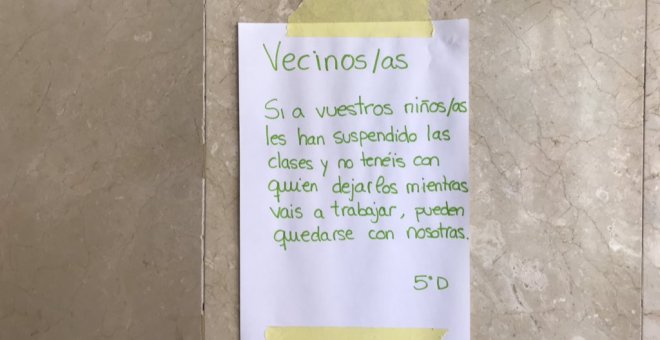 La "responsabilidad individual" por el coronavirus tiene un coste, que se suple con una ola de solidaridad