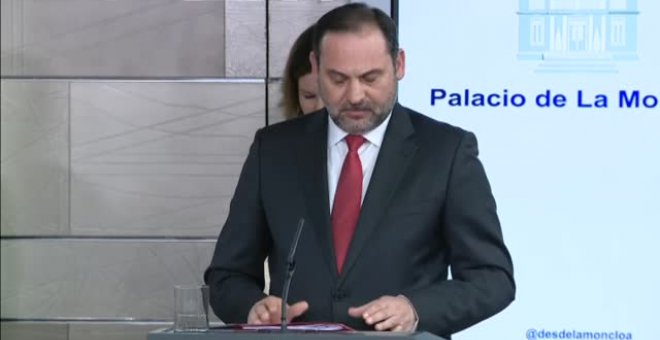 Ábalos dice que la movilidad queda "condicionada" para reducir el riesgo de contagio