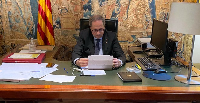 Torra a Sánchez: "M'importa un rave les fronteres i les banderes, m'importa la salut de les persones"