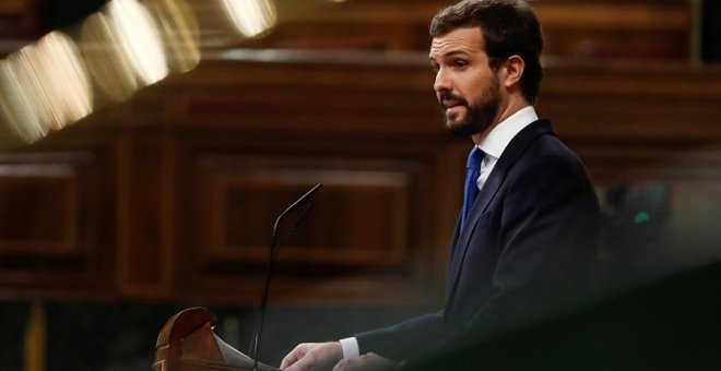 Casado: "Va a encontrar más lealtad en nosotros que en sus socios de investidura"