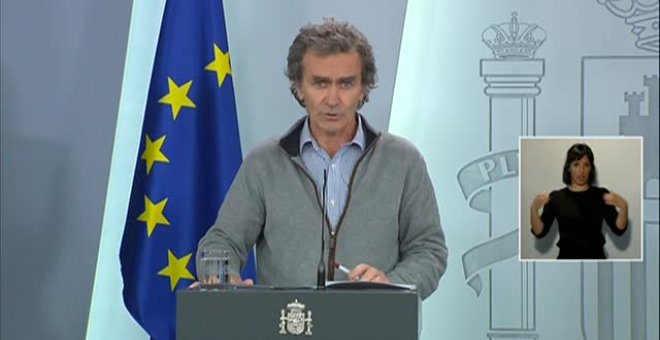 Fernando Simón cifran en 47.610 el número de contagiados por Covid-19 y en 3.434 los fallecidos