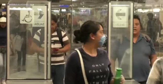 Ciudad de México instala cámaras en el metro para tomar la temperatura de sus viajeros