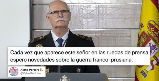 ¿Es Otto Von Bismark? ¿El káiser Guillermo? ¿El rico del Monopoly? No, es el comisario principal de la Policía Nacional