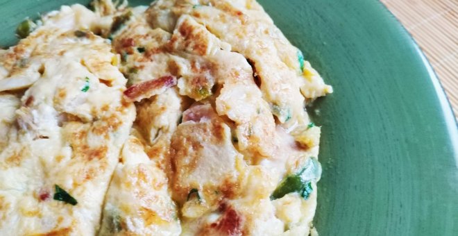 Pato confinado - Tortilla de bacalao: receta para esta Semana Santa confinada II