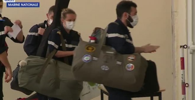 Más de un tercio de los marineros del portaaviones francés Charles de Gaulle dan positivo en coronavirus