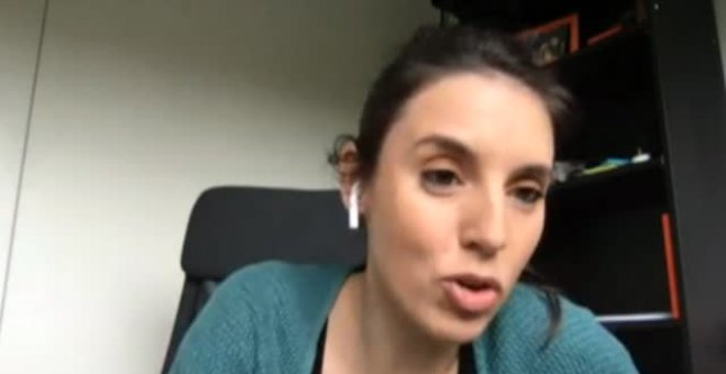 Irene Montero vuelve a dar positivo por coronavirus