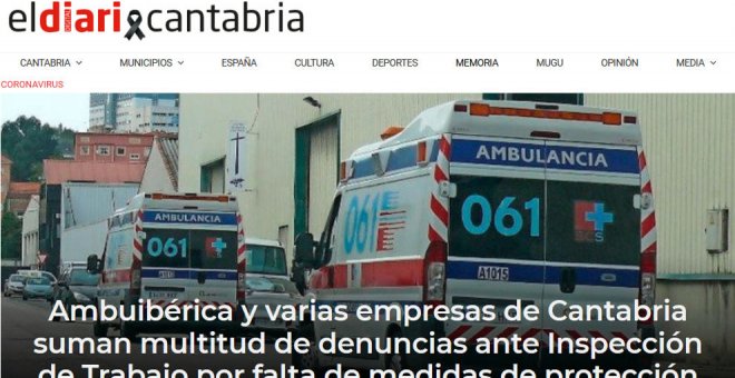 eldiariocantabria.es se suma al luto oficial declarado por el Gobierno