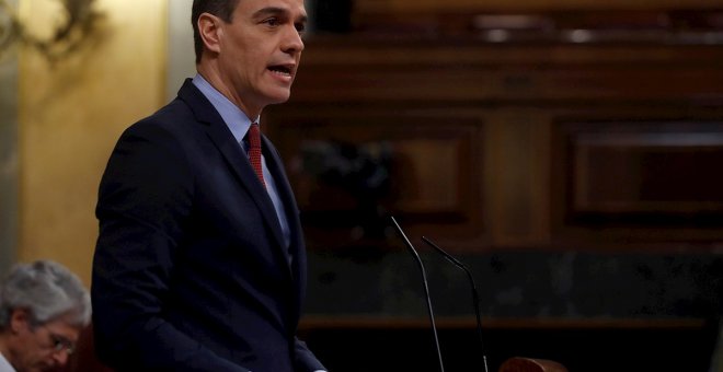 En directo, comparecencia de Pedro Sánchez