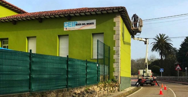 Comienzan las obras en el colegio Jesús del Monte