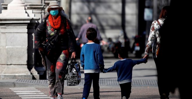 Los "menores de 14 años" podrán pasear en zonas verdes y ser acompañados por sus cuidadores