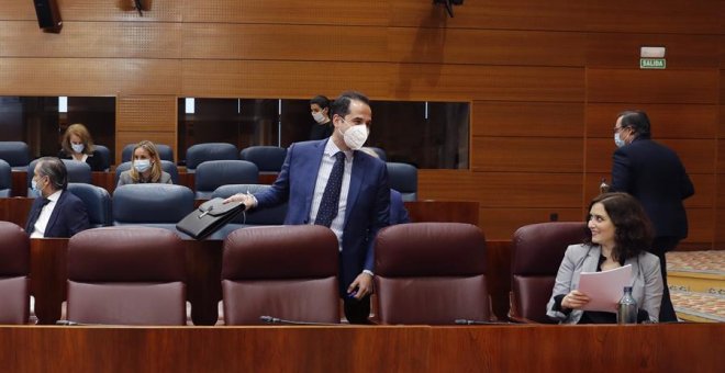 Cs admite que es "difícil" gobernar con Ayuso, aunque descarta apoyar una moción contra ella por "lealtad" al PP