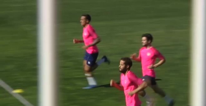 Los jugadores del Rayo regresan a los entrenamientos