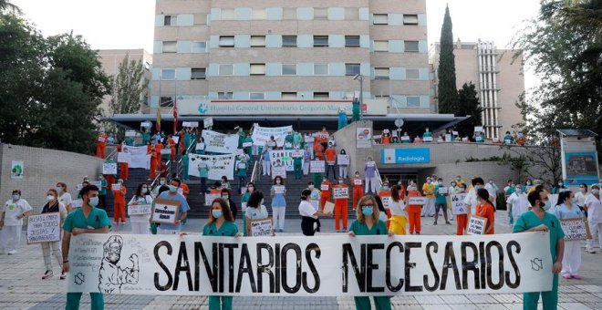 Los enfermeros destapan a la Comunidad de Madrid: "Ni se ha contratado ni se prevé hacerlo"