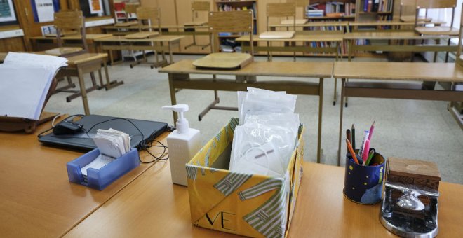 La 'vuelta al cole' con medidas sanitarias requiere más de 7.000 millones de euros y 165.000 profesores más