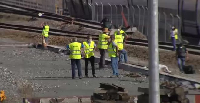 Dos muertos en el accidente del Alvia Ferrol- Madrid en La Hiniesta (Zamora)