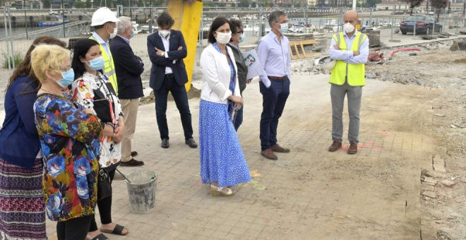 La mejora y renovación de una zona del barrio Pesquero estará terminada antes de final de año