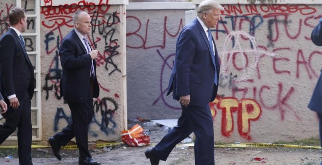 Trump y Vox utilizan el antifascismo para disipar la cuestión racial de las protestas en EEUU