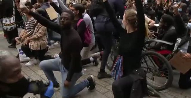 Las protestas contra el racismo llegan al Reino Unido