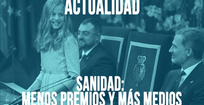 Sanidad: menos premios y más medios - En la Frontera, 4 de junio de 2020