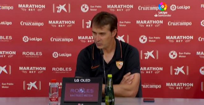 Lopetegui: "Aunque el estadio ha estado vacío, nos hemos sentido acompañados"