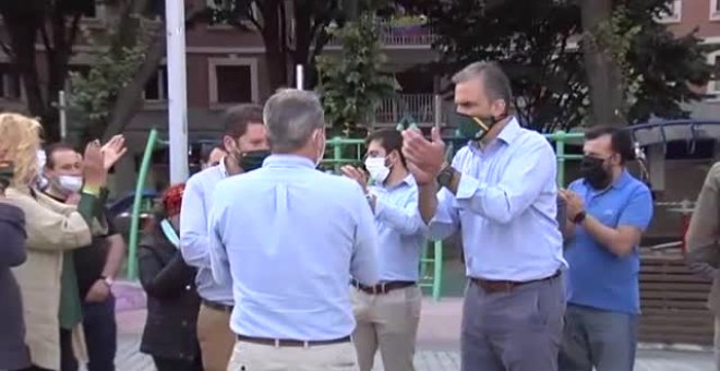 Batalla campal en Bilbao tras un acto de VOX en el barrio de San Francisco