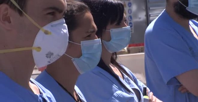 Los sanitarios se echan a la calle para defender la Sanidad pública tras la pandemia