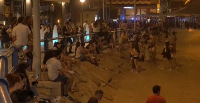 Deslucida Nit de la Cremá en Alicante