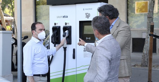 Madrid tendrá una red pública de 150 puntos de carga rápida para coches eléctricos en 2023