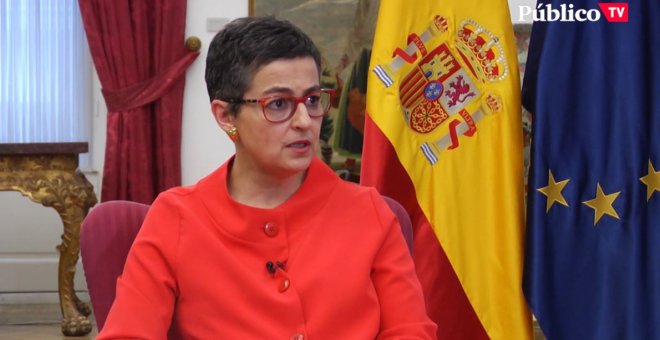 Arancha González Laya: "Somos un Gobierno, un equipo, y si nos tenemos que decir algo, nos lo decimos en privado"