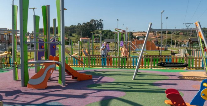 Polanco pone en servicio la ampliación del Parque Infantil de Rinconeda