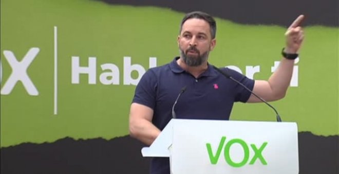 Antifascistas revientan el primer acto de campaña de VOX en Sestao