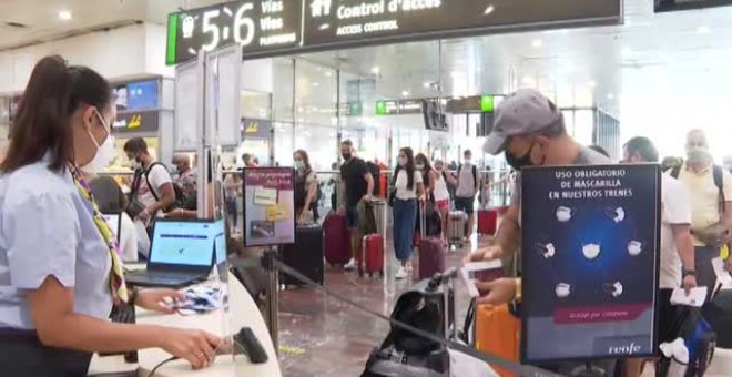 Los trenes vuelven a cruzar la frontera francesa tras más de 3 meses de parón