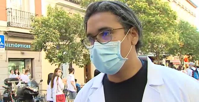 Los médicos residentes de Madrid inician una huelga indefinida