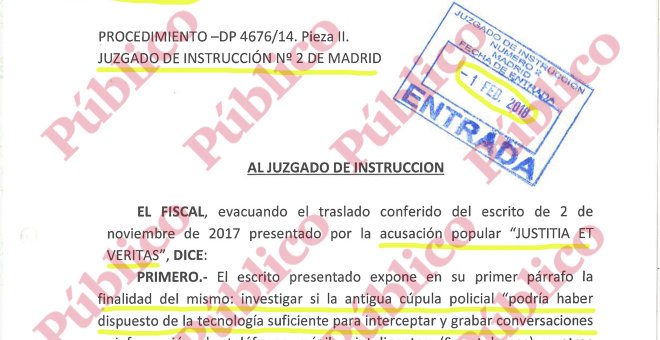 El fiscal va ser informat de la compra il·legal del sistema d'espionatge israelià per la policia, però no ho va investigar