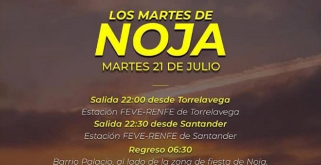 Una empresa organiza fiestas de ocio nocturno en Cantabria mientras el Gobierno hace un llamamiento a evitarlas