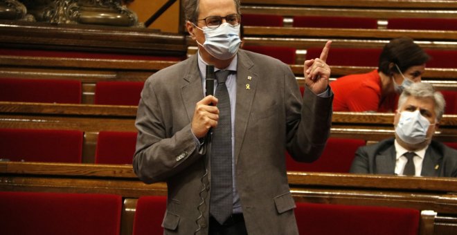 Torra assevera que el Govern estudia la possibilitat de tancar l'oci nocturn a tot Catalunya