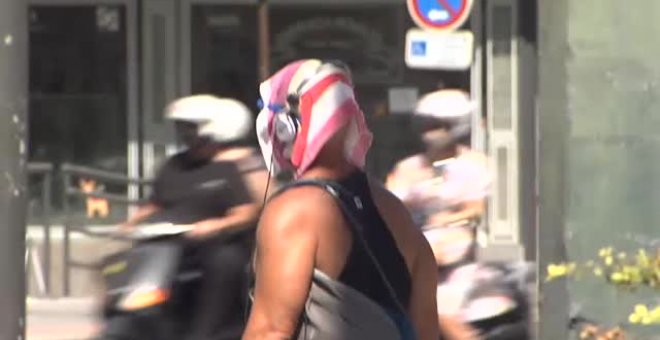 Las lluvias del País Vasco contrastan con las altas temperaturas del resto de la Península y Baleares