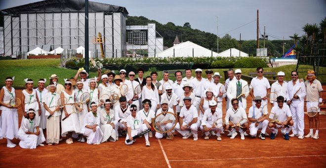 La Real Sociedad de Tenis de la Magdalena celebra el VII torneo de raquetas de madera