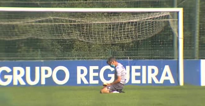 Fernando Vázquez: "Este partido es un paripé por cómo está montado"