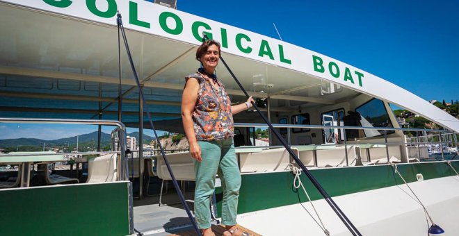 "Es increíble que con tanto que hablamos de la sostenibilidad, en los puertos no haya más barcos como éste"