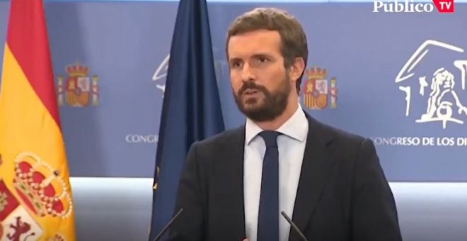 Casado: "España no tiene a nadie al timón"