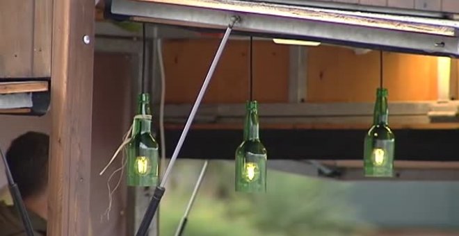 Los asturianos disfrutan de una anómala Fiesta de la Sidra