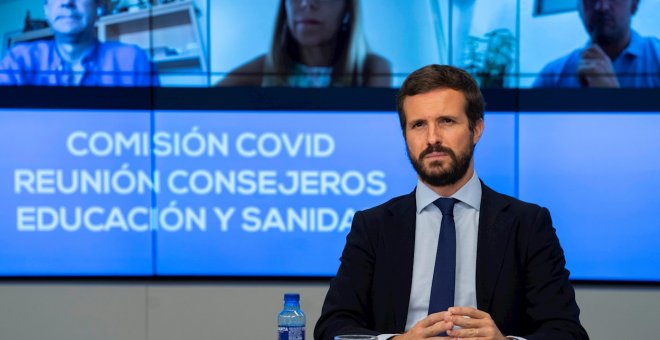 Casado pide elecciones en Catalunya "de inmediato" tras la inhabilitación de Torra y el PSOE "confía" en que las convoque