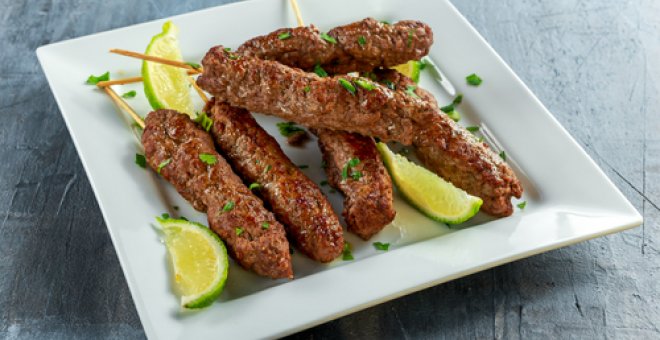 Pato confinado - Receta de kefta Kebab marroquí: sabrosísimo pincho