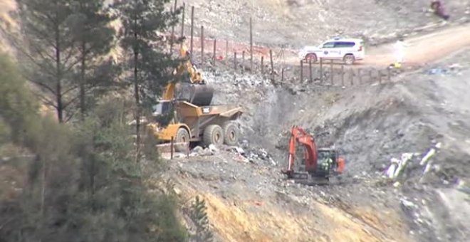 Se cumplen siete meses del derrumbe en el vertedero de Zaldibar