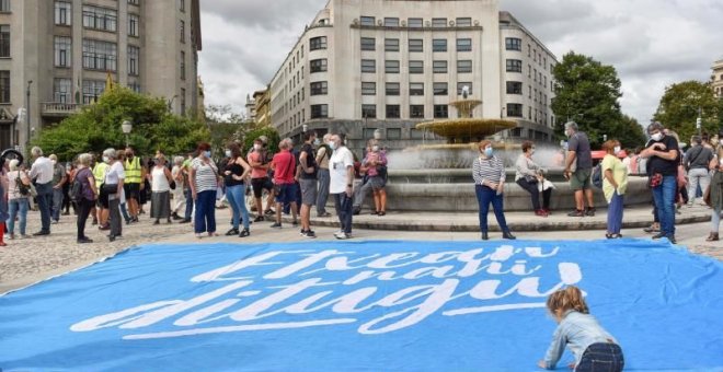 Una marcha en Bilbao denuncia la muerte de un preso de ETA y pide otra política penitenciaria