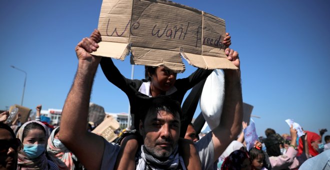 Tres niños han intentado suicidarse en el campo de refugiados de Lesbos en lo que va de año