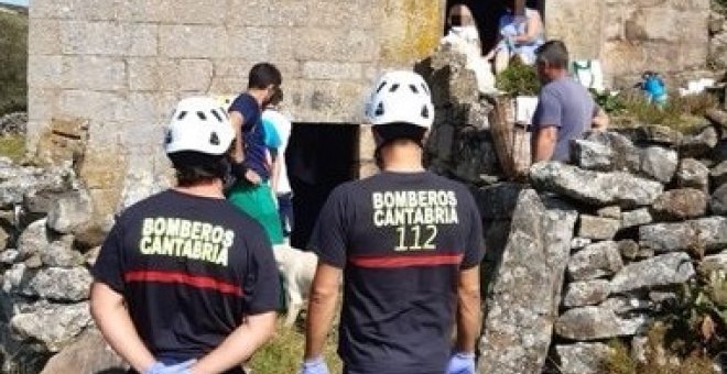 Una mujer se rompe una pierna al ceder el suelo de una cabaña en San Pedro del Romeral