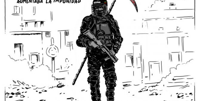 La brutalidad policial en Colombia