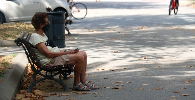 L'ús de mascareta, sota mínims a Barcelona en terrasses i parcs